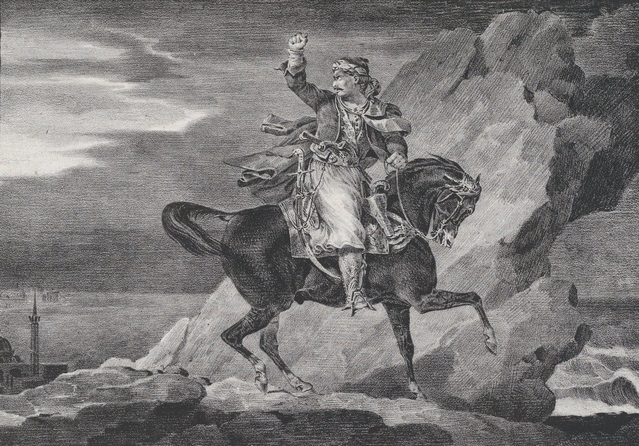 The Giaour, 1820. od Theodore Gericault