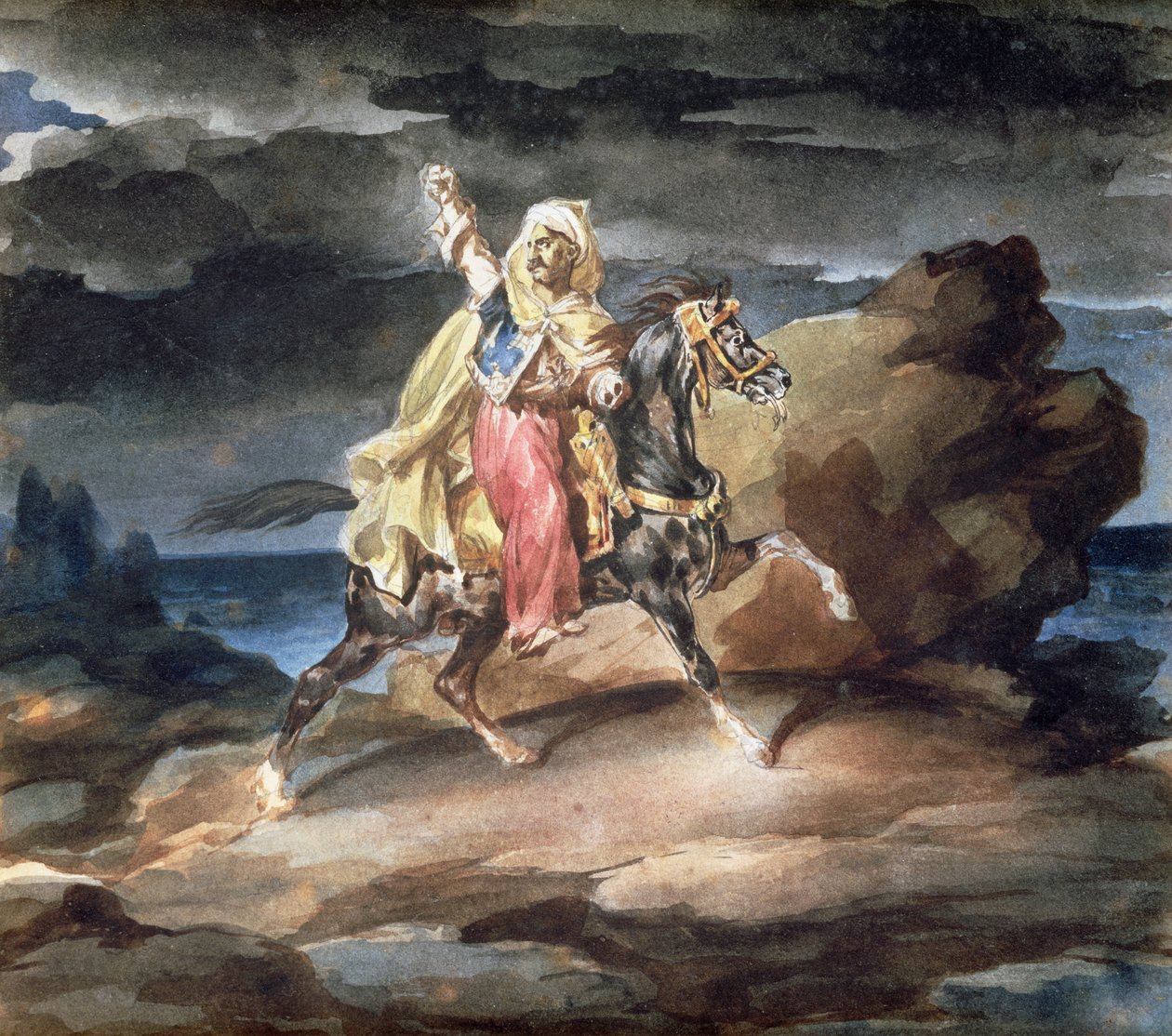 Giaour, kolem 1822-23 od Theodore Gericault