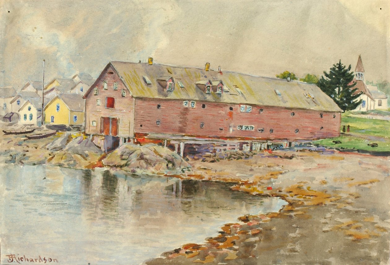 Staré skladiště, Sitka od Theodore J. Richardson