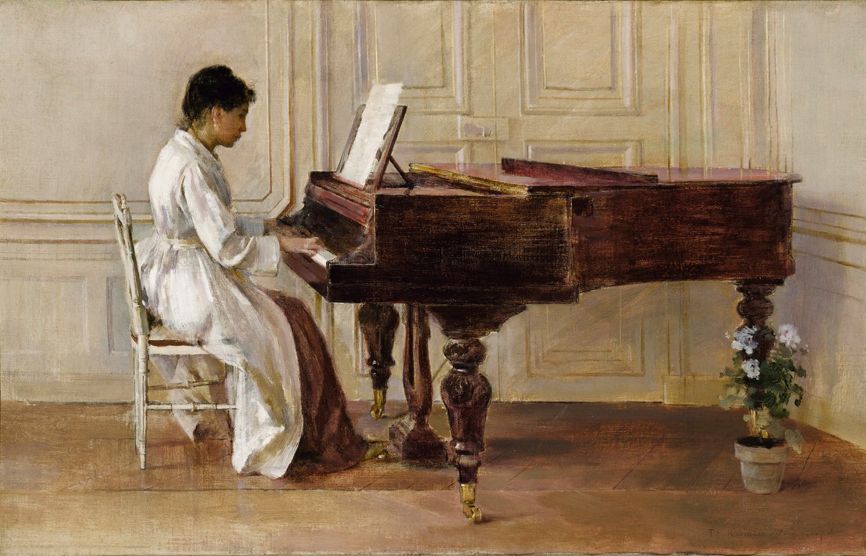 U klavíru od Theodore Robinson