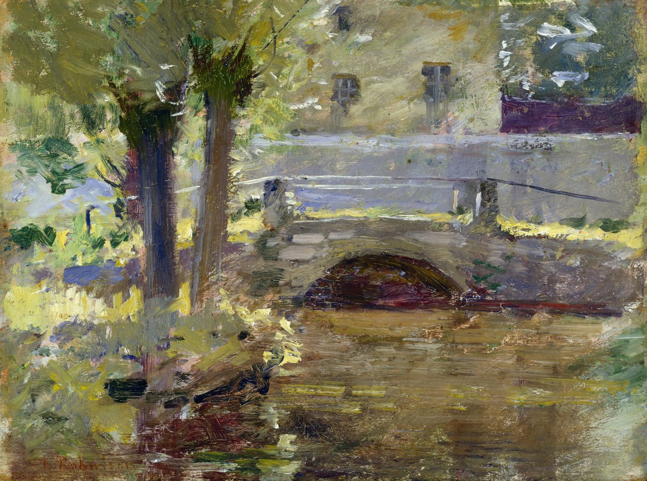 Most v Giverny od Theodore Robinson