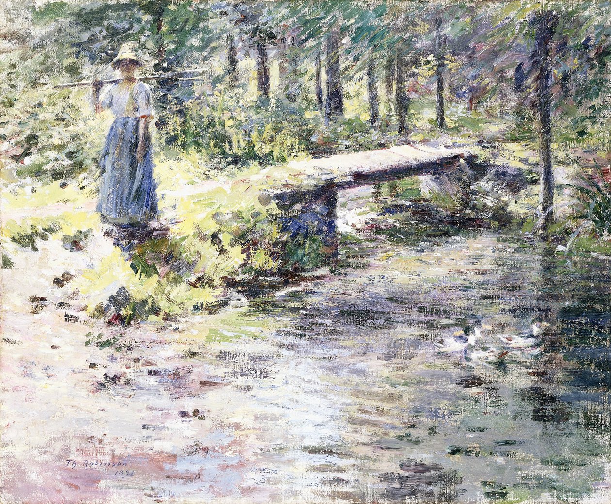 Malý most od Theodore Robinson