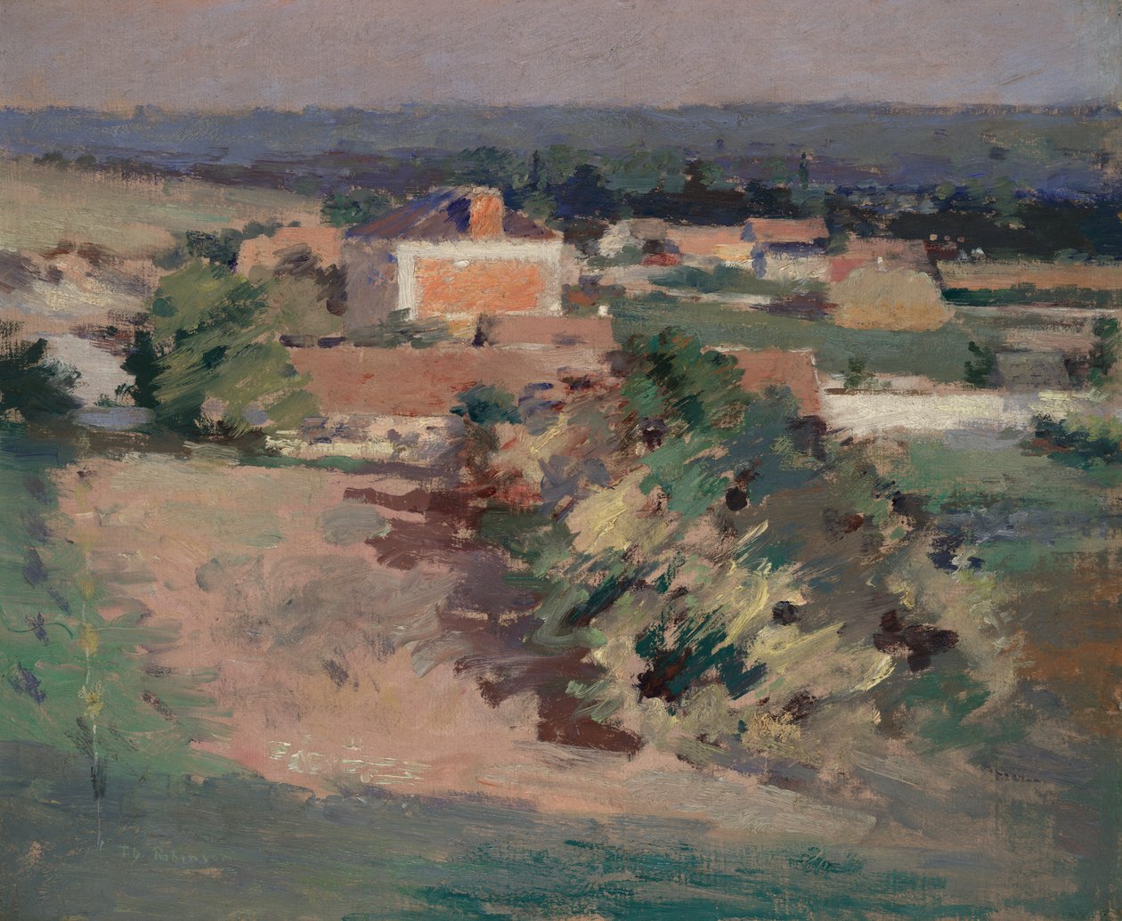 Červený dům od Theodore Robinson