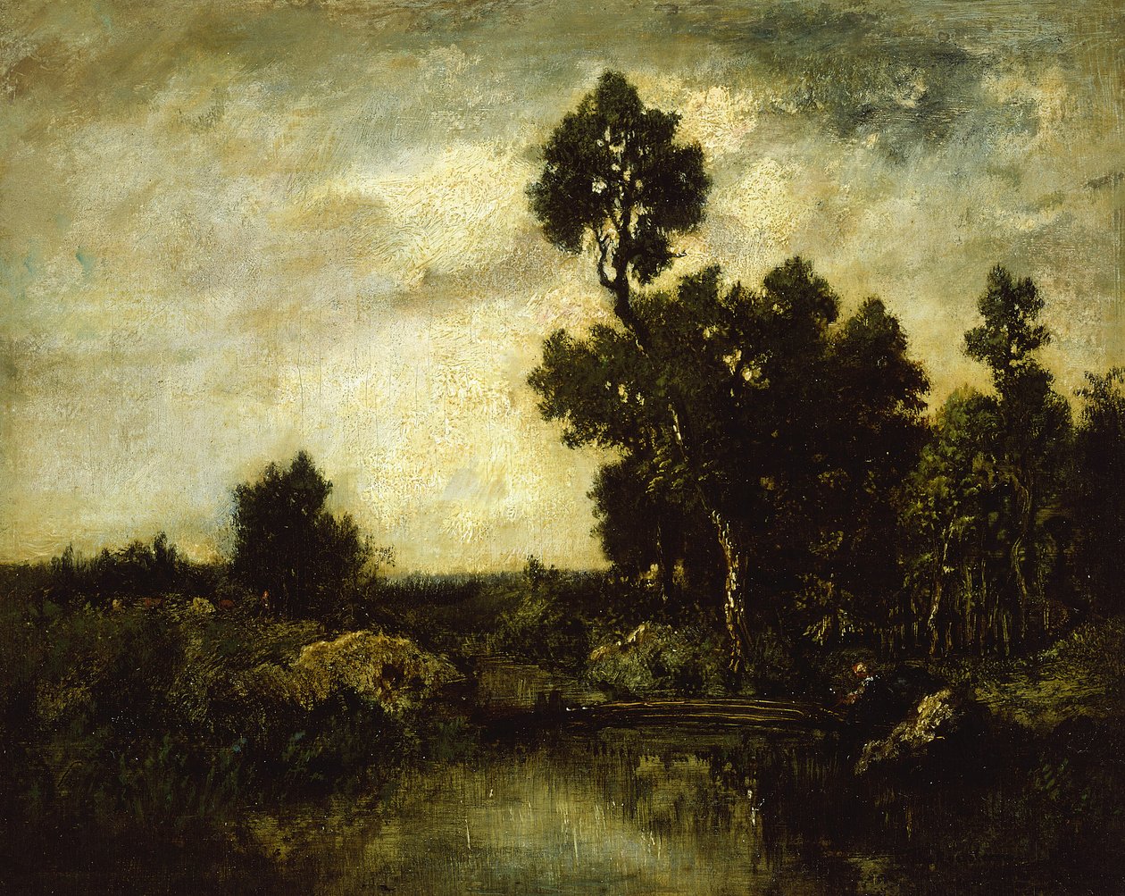 Krajina od Theodore Rousseau