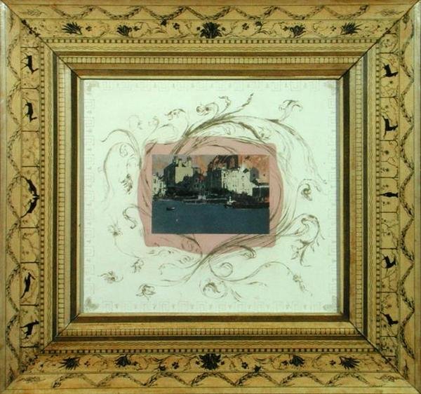 Chelsea Palaces, c.1897-99 (lept a akvatinta) od Theodore Roussel