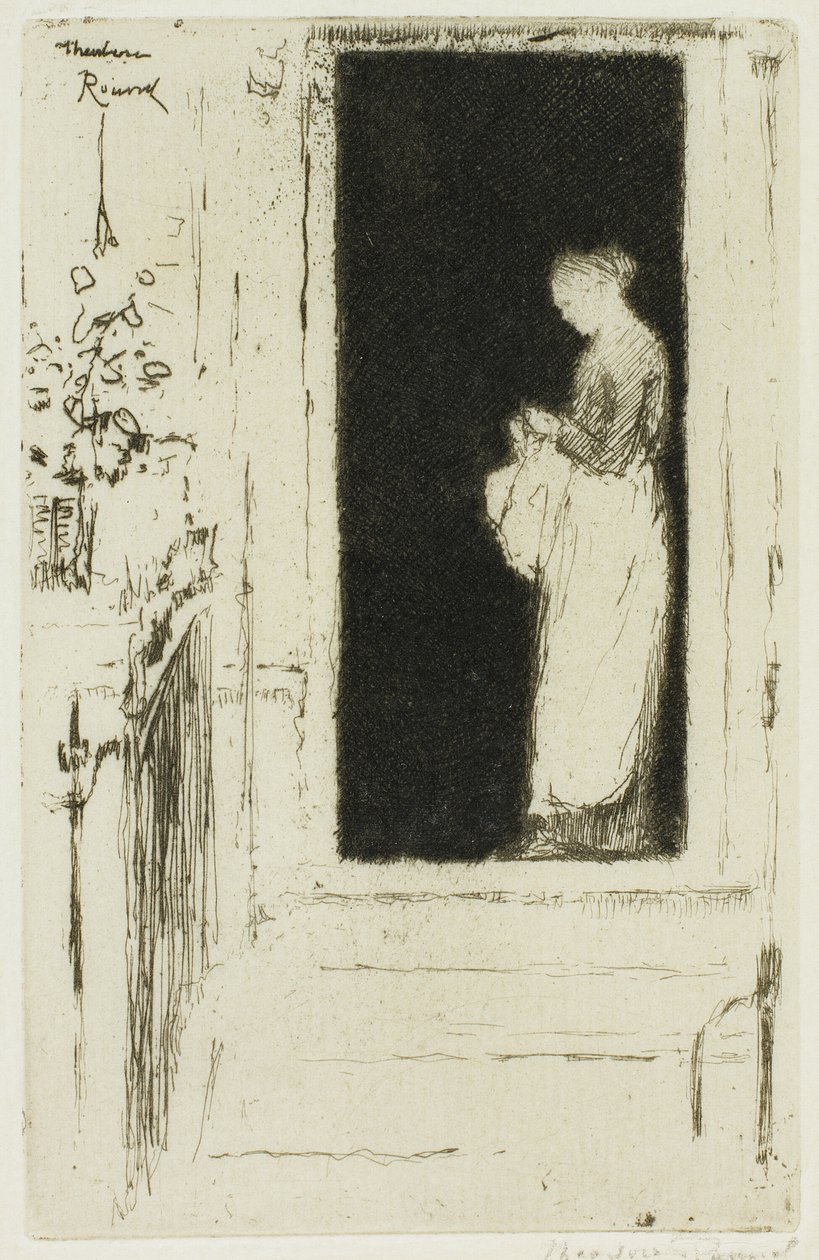 Penelope, Doorway Chelsea od Theodore Roussel