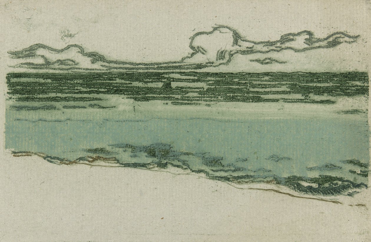 Moře v Bognoru od Theodore Roussel