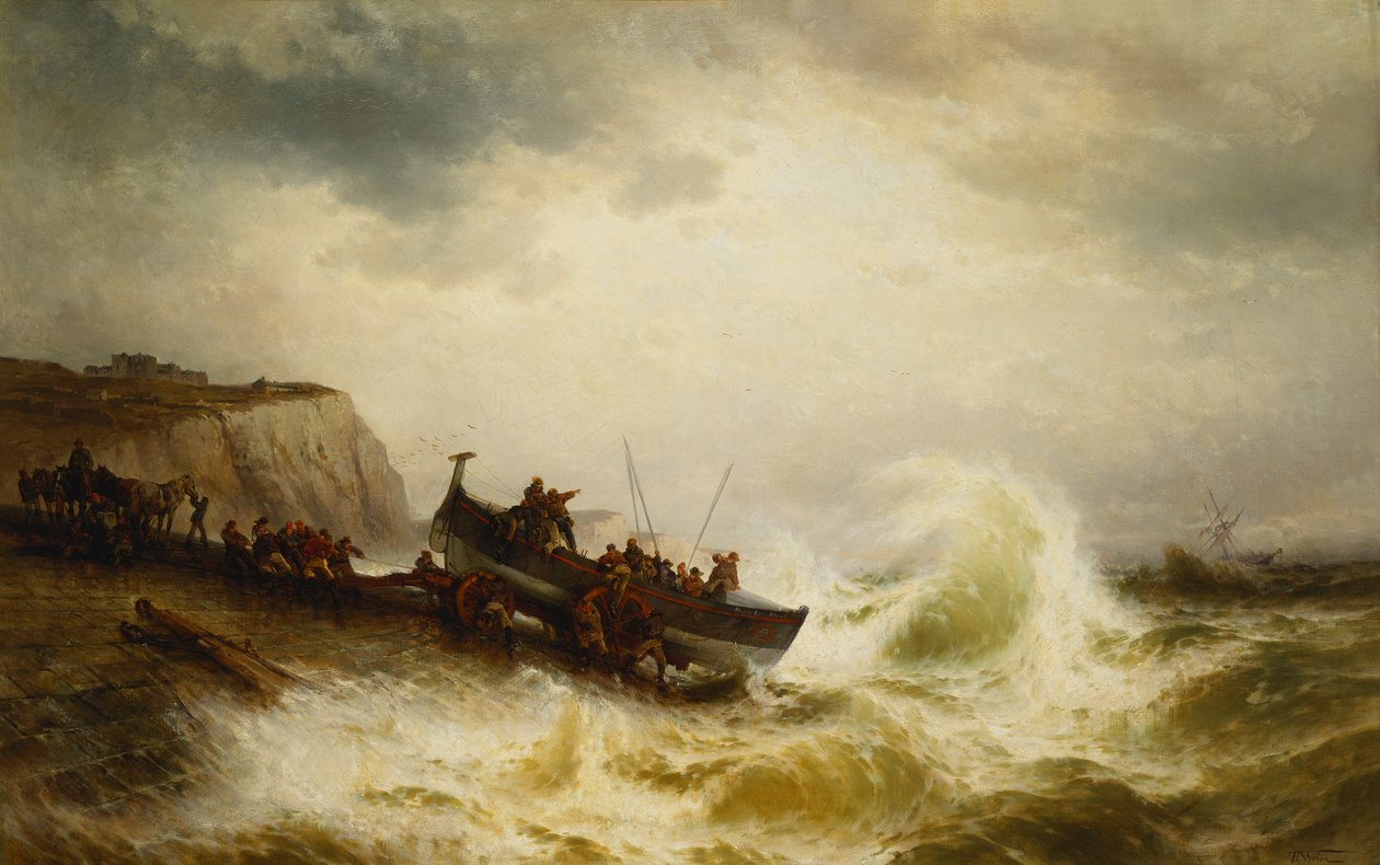 Doverský záchranný člun, od Theodore Weber