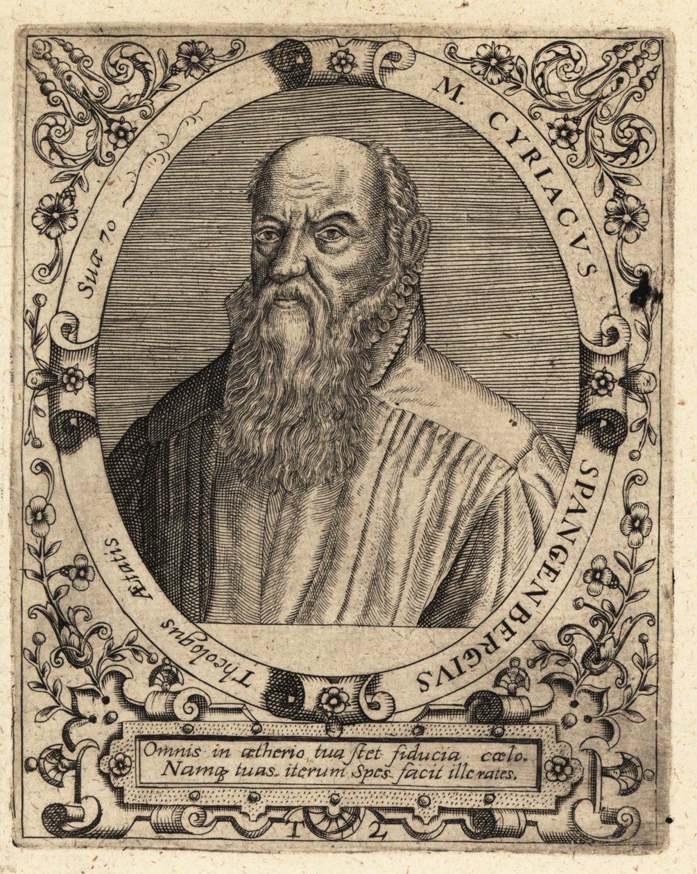 Cyriacus Spangenberg od Theodore de Bry