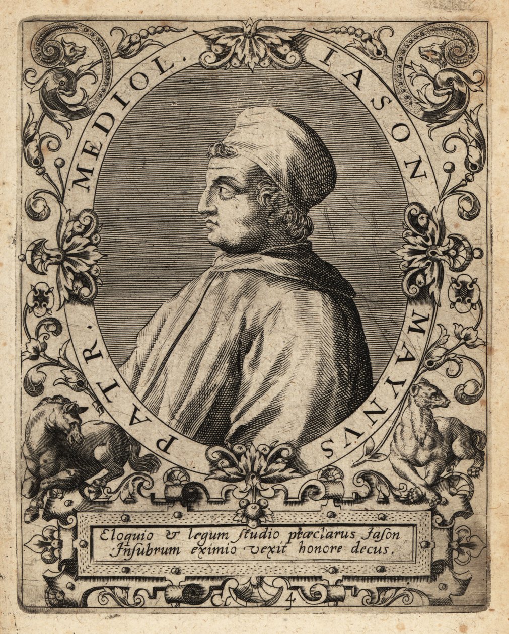 Jason z Mayna od Theodore de Bry