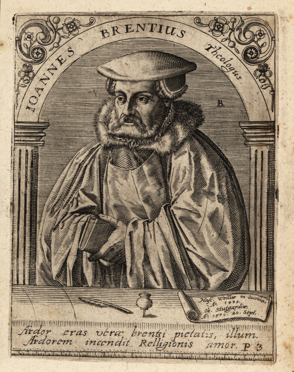 John Brenz od Theodore de Bry