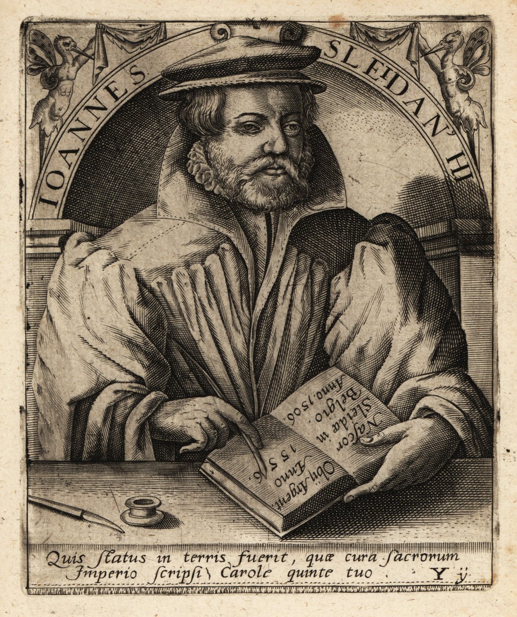 Johannes Sleidan, Dějiny Lucemburska. od Theodore de Bry