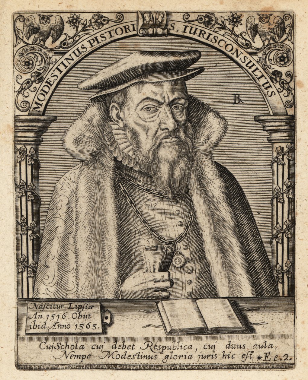 Modestinus Baker od Theodore de Bry