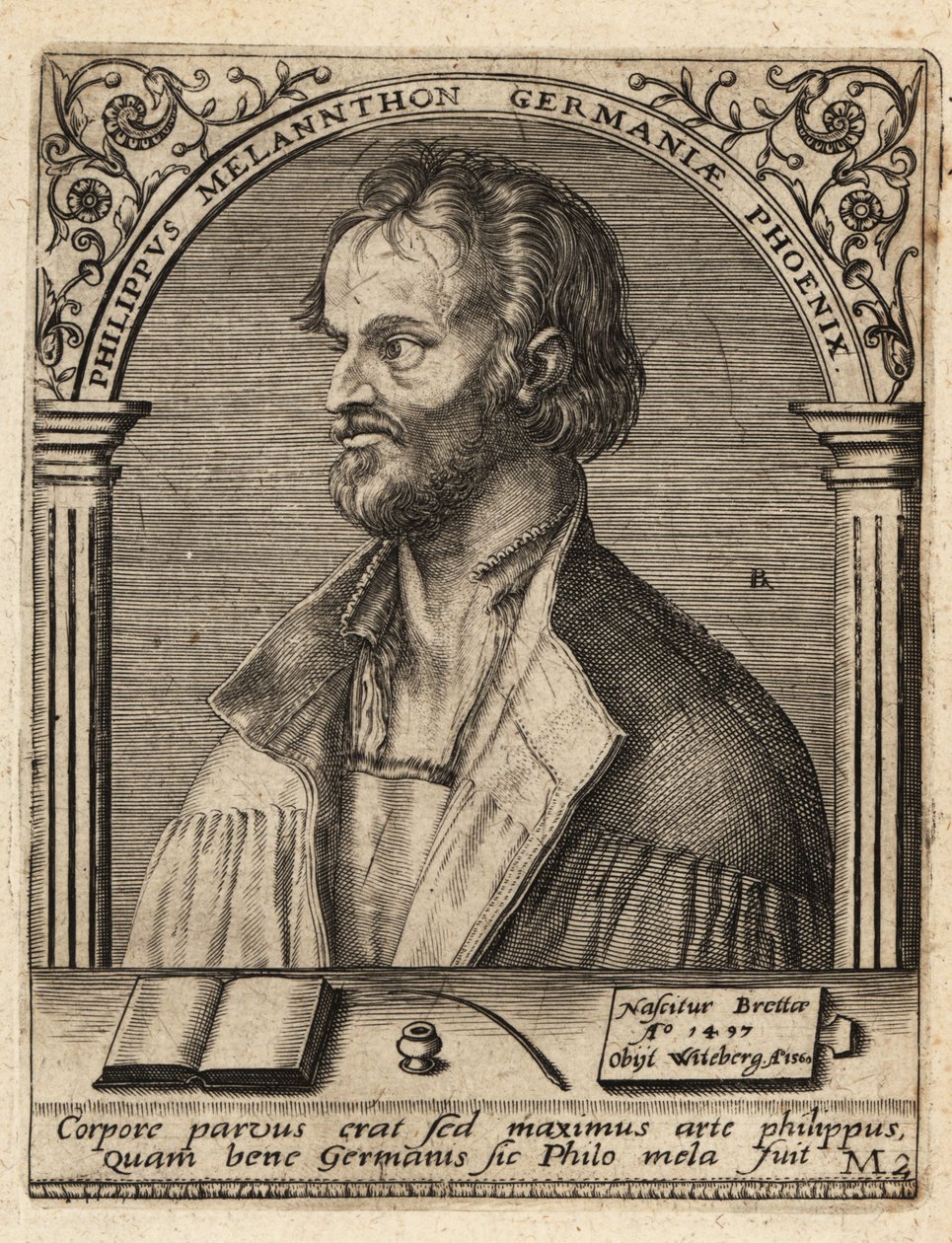Filip Melanchton od Theodore de Bry