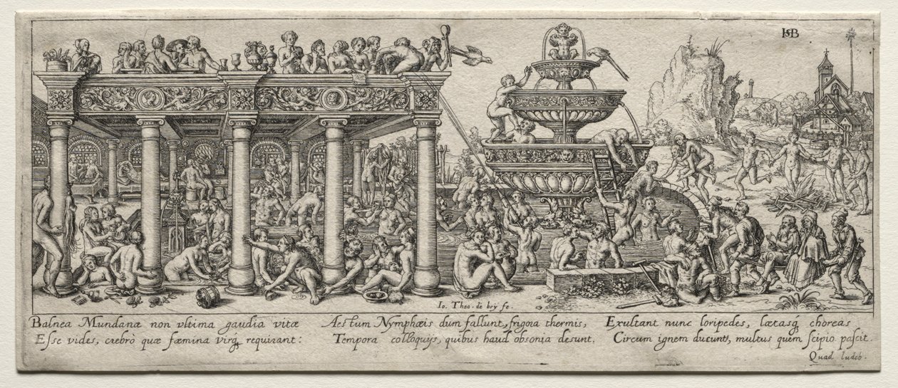 Fontána mládí. od Theodore de Bry