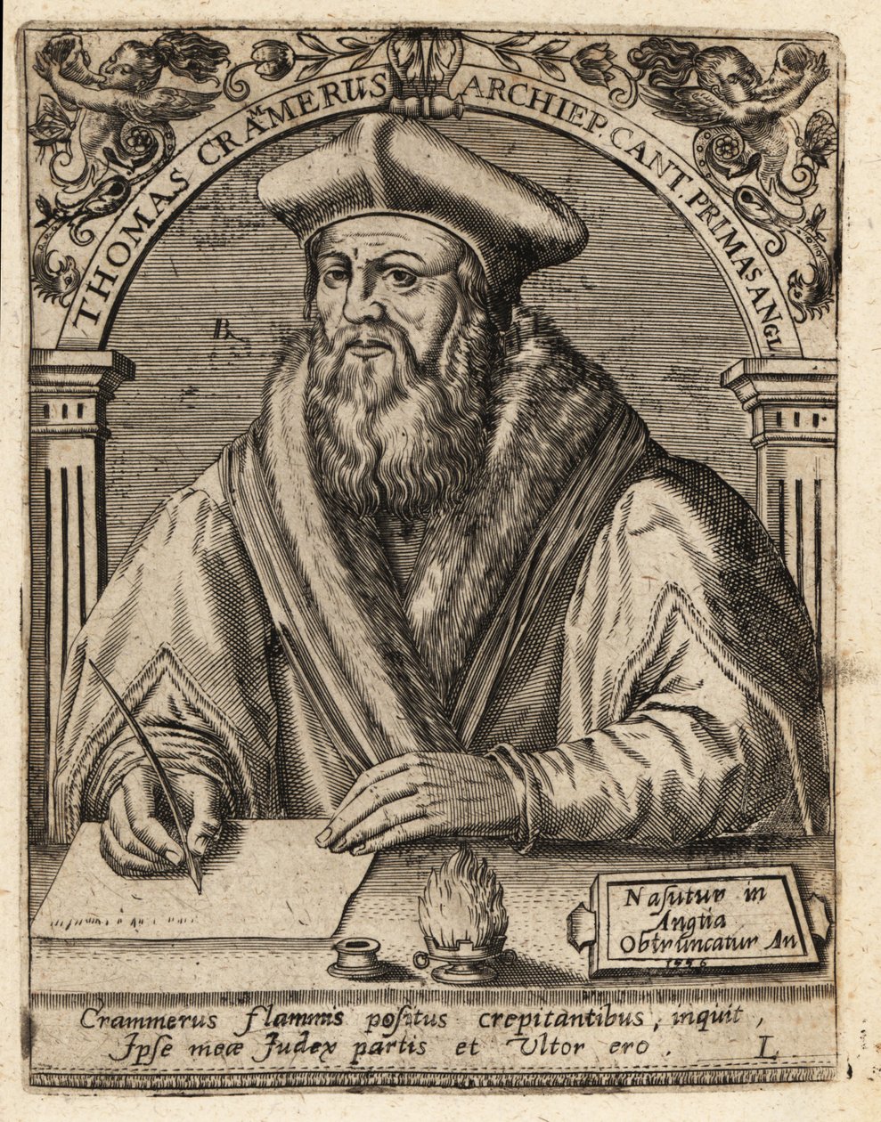 Thomas Cranmer od Theodore de Bry