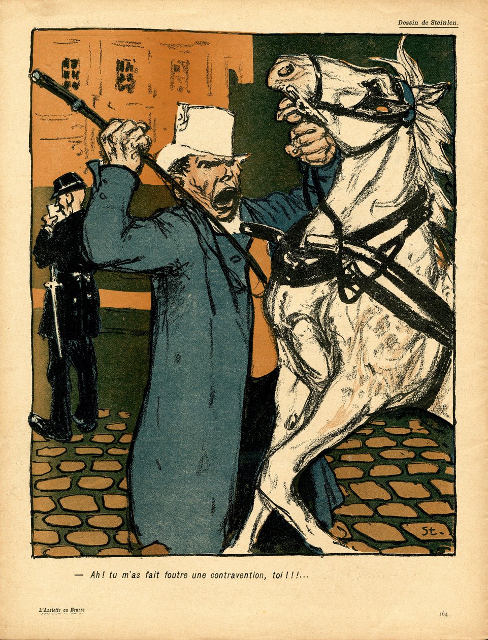 Závěsný od Théophile Alexandre Steinlen