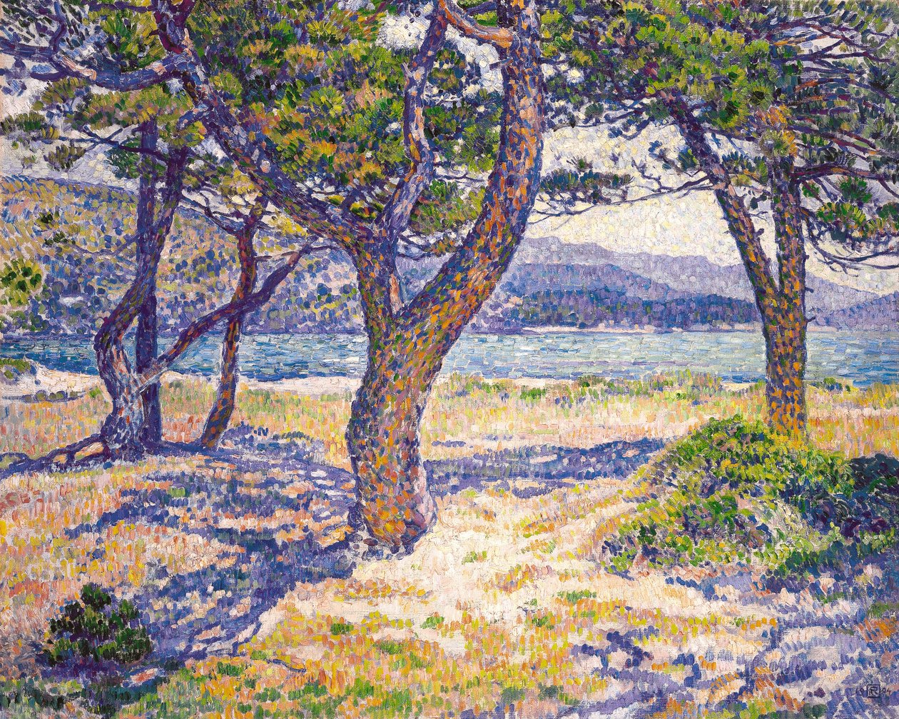 Středomoří v Le Lavandou od Théo van Rysselberghe