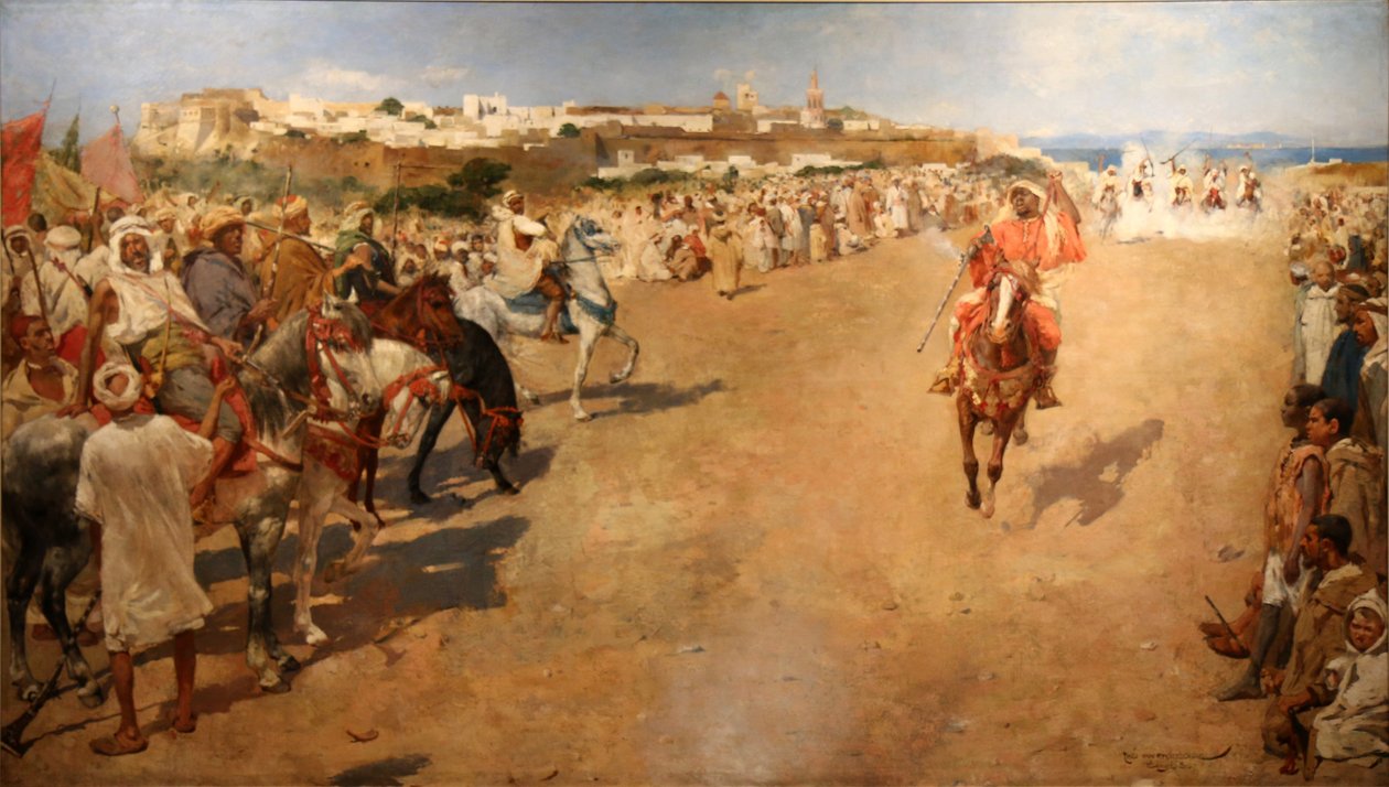 Arabská fantazie od Théo van Rysselberghe