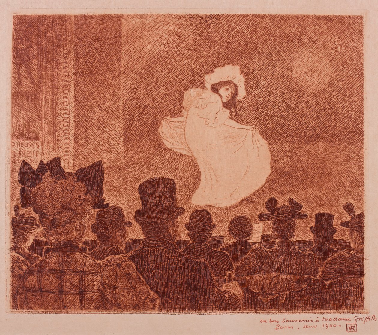 The Café Concert, 1896 od Théo van Rysselberghe
