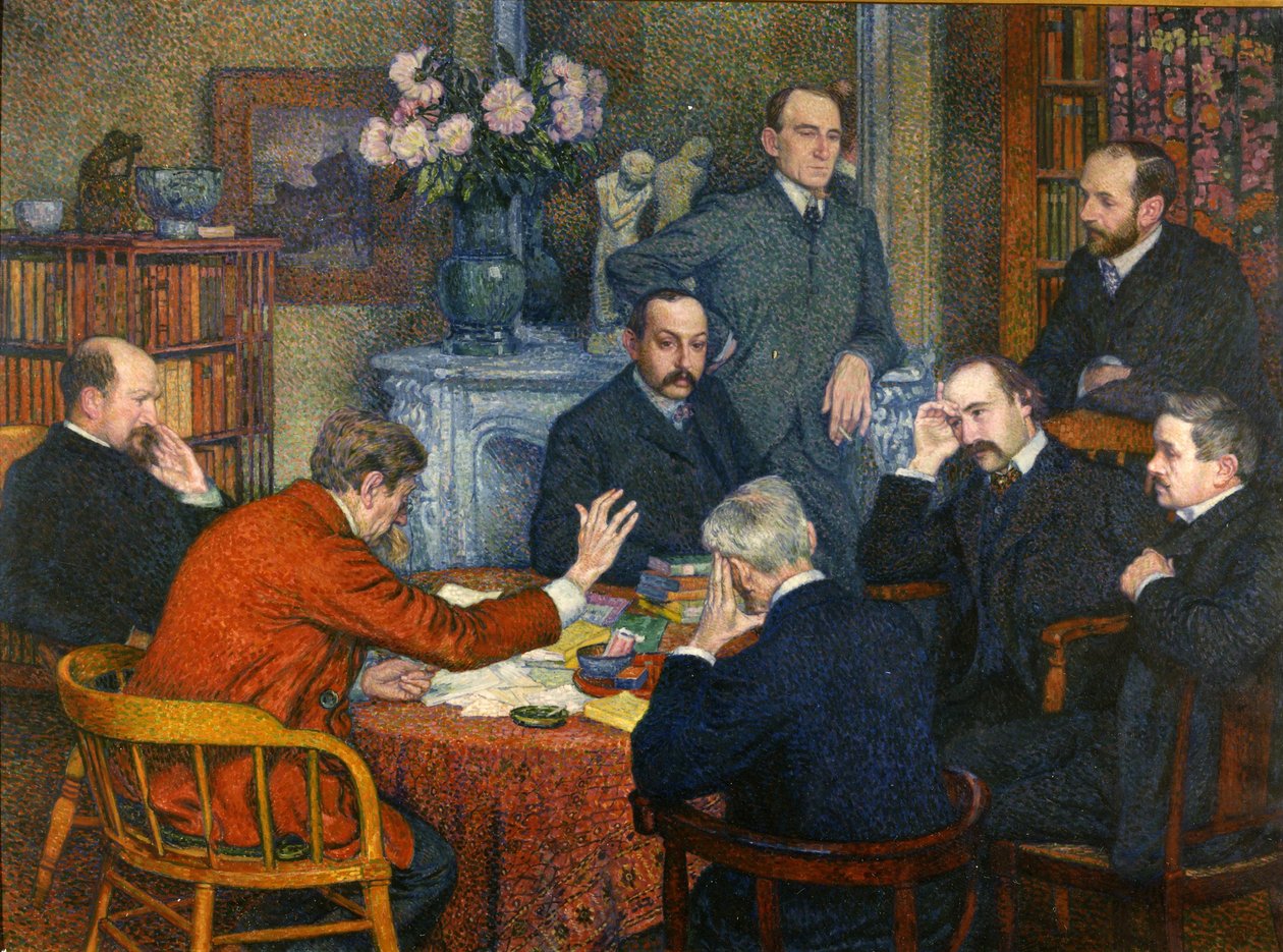 Přednáška Emile Verhaeren, 1903. od Théo van Rysselberghe