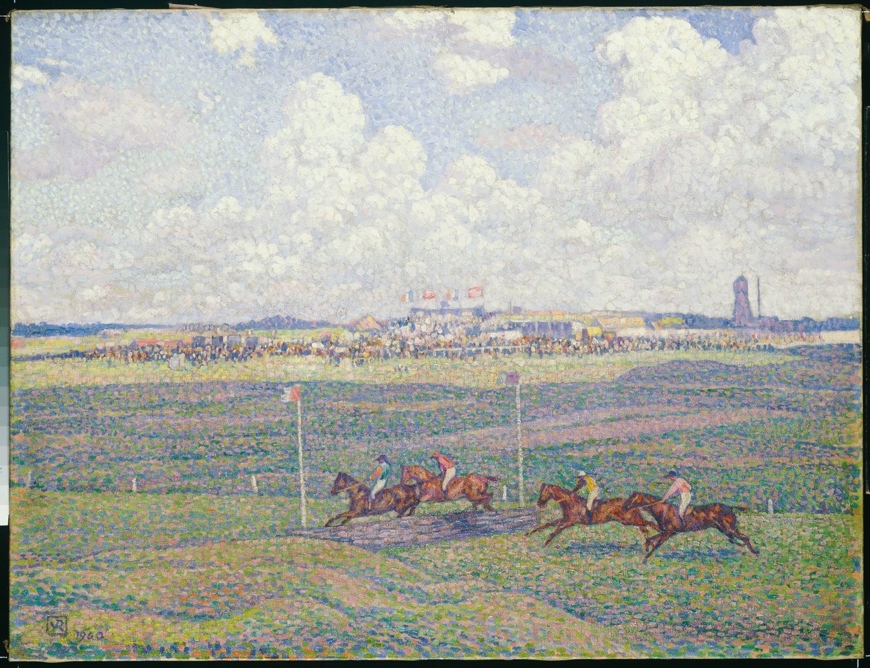 Závodiště v Boulogne-sur-Mer od Théo van Rysselberghe