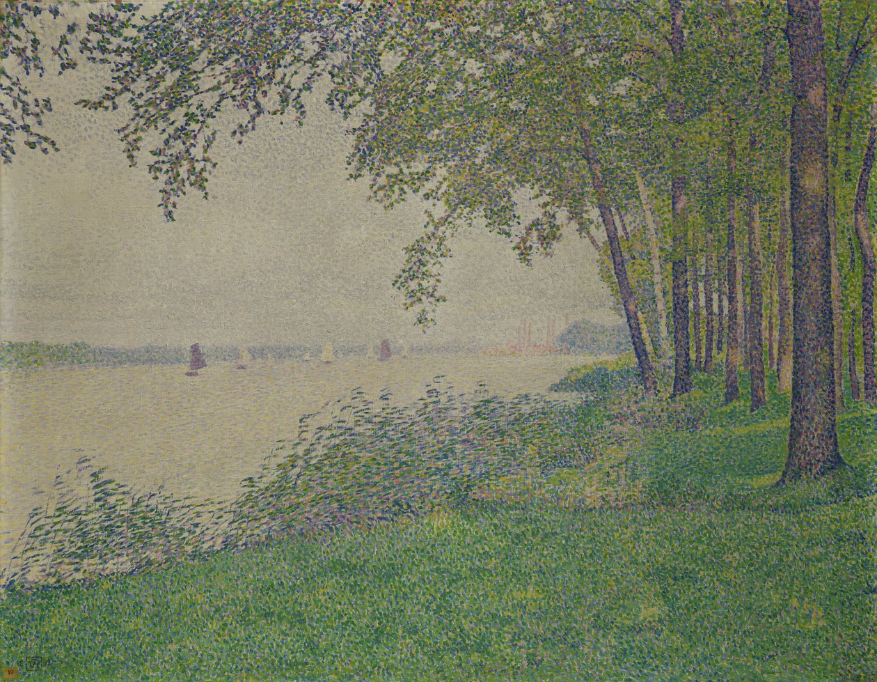 Plachetnice, 1892 od Théo van Rysselberghe