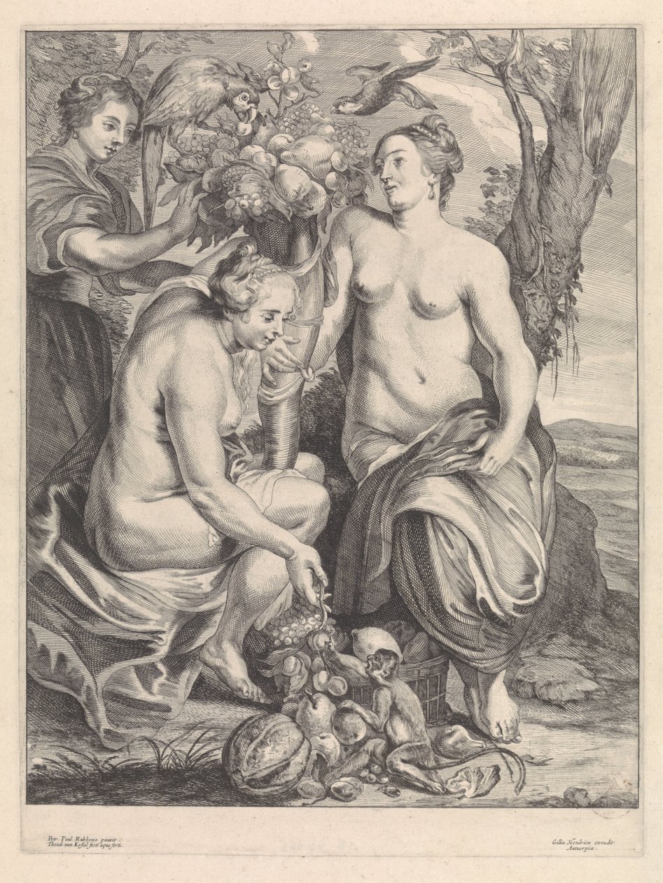 Roh hojnosti od Théodorus van Kessel