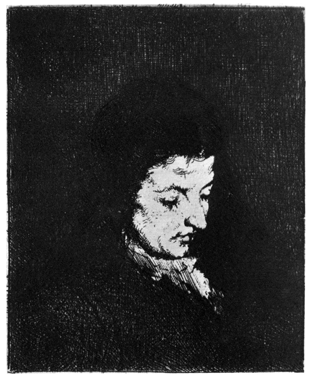 Selka, rolnice, c1840-1890 1924 od Auguste Theodule Ribot