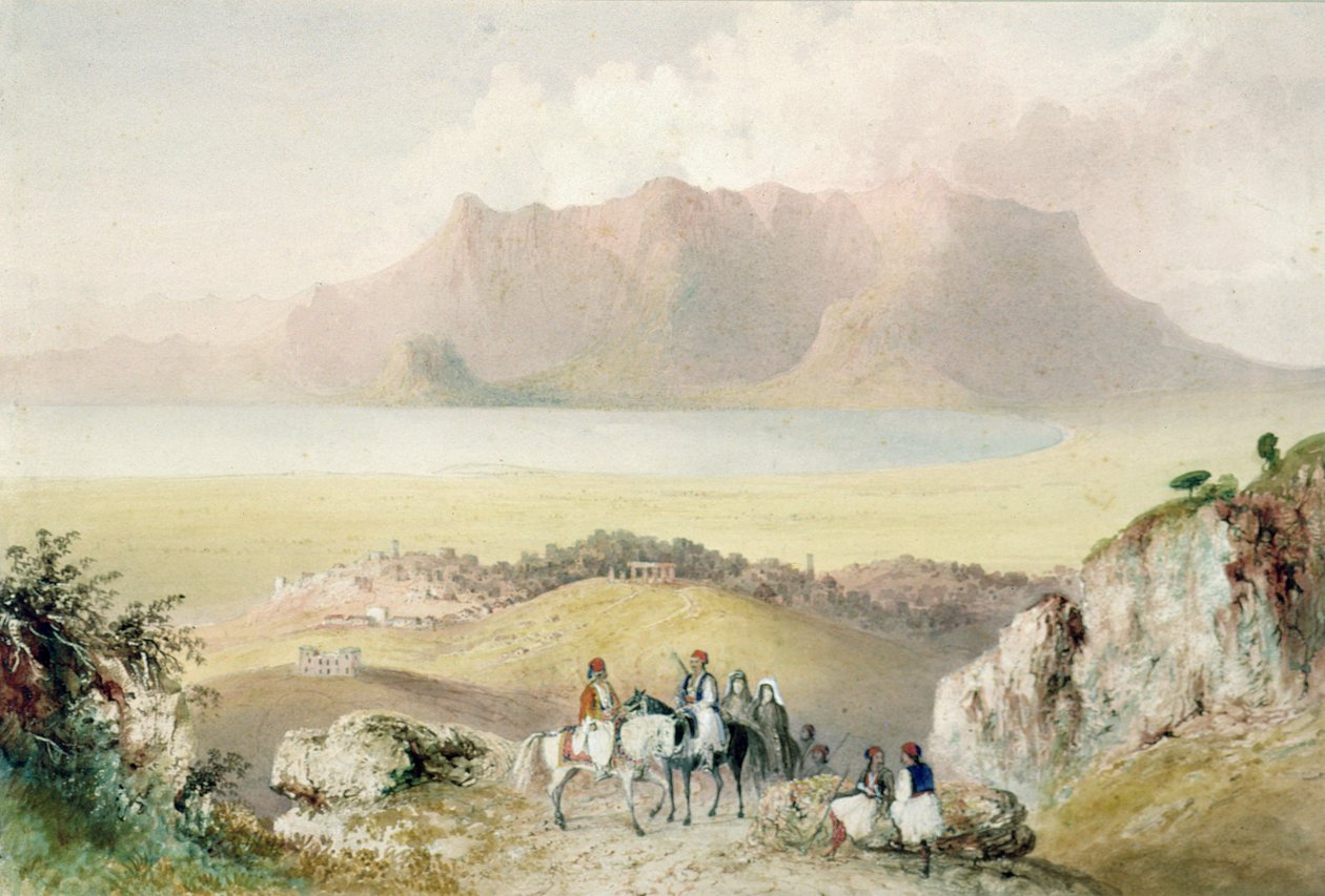 Pohled v Řecku od Thomas Allom