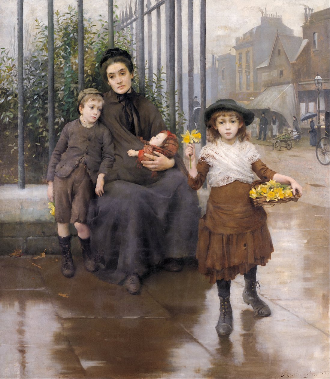 Špetka chudoby od Thomas Benjamin Kennington