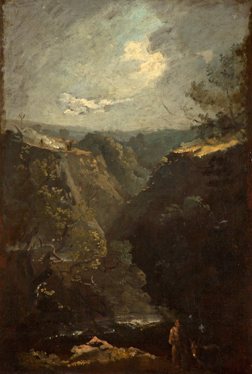 Wick Rocks, asi 1824 od Thomas Barker of Bath