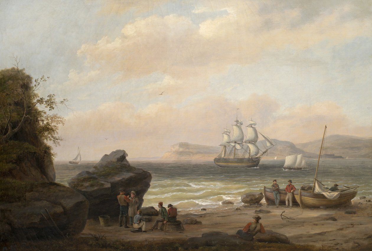 Marine View, 1835 od Thomas Birch