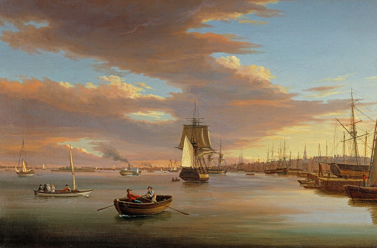 Na Delaware od Thomas Birch