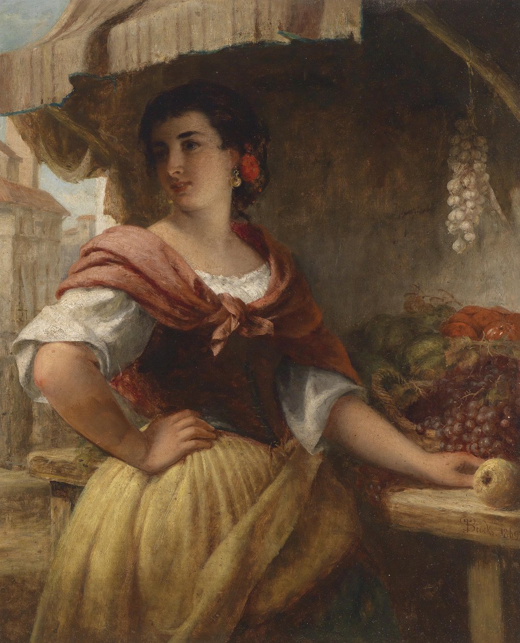 Prodavač ovoce od Thomas Brooks