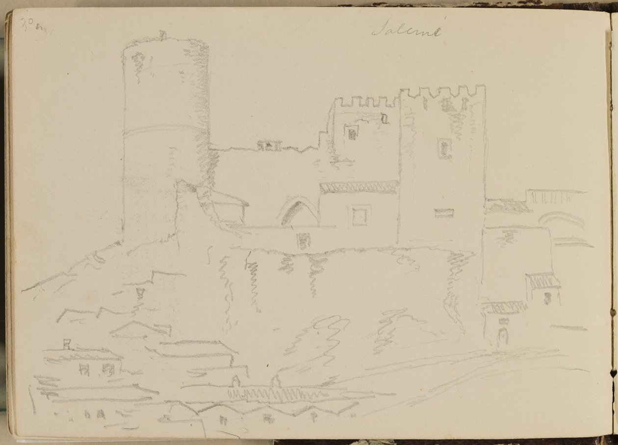 Zámek Salemi, 1842 od Thomas Cole