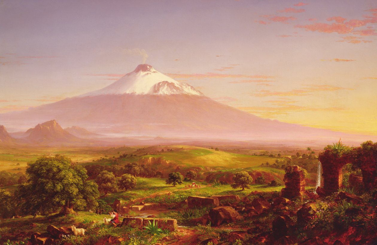 Etna, 1842 od Thomas Cole