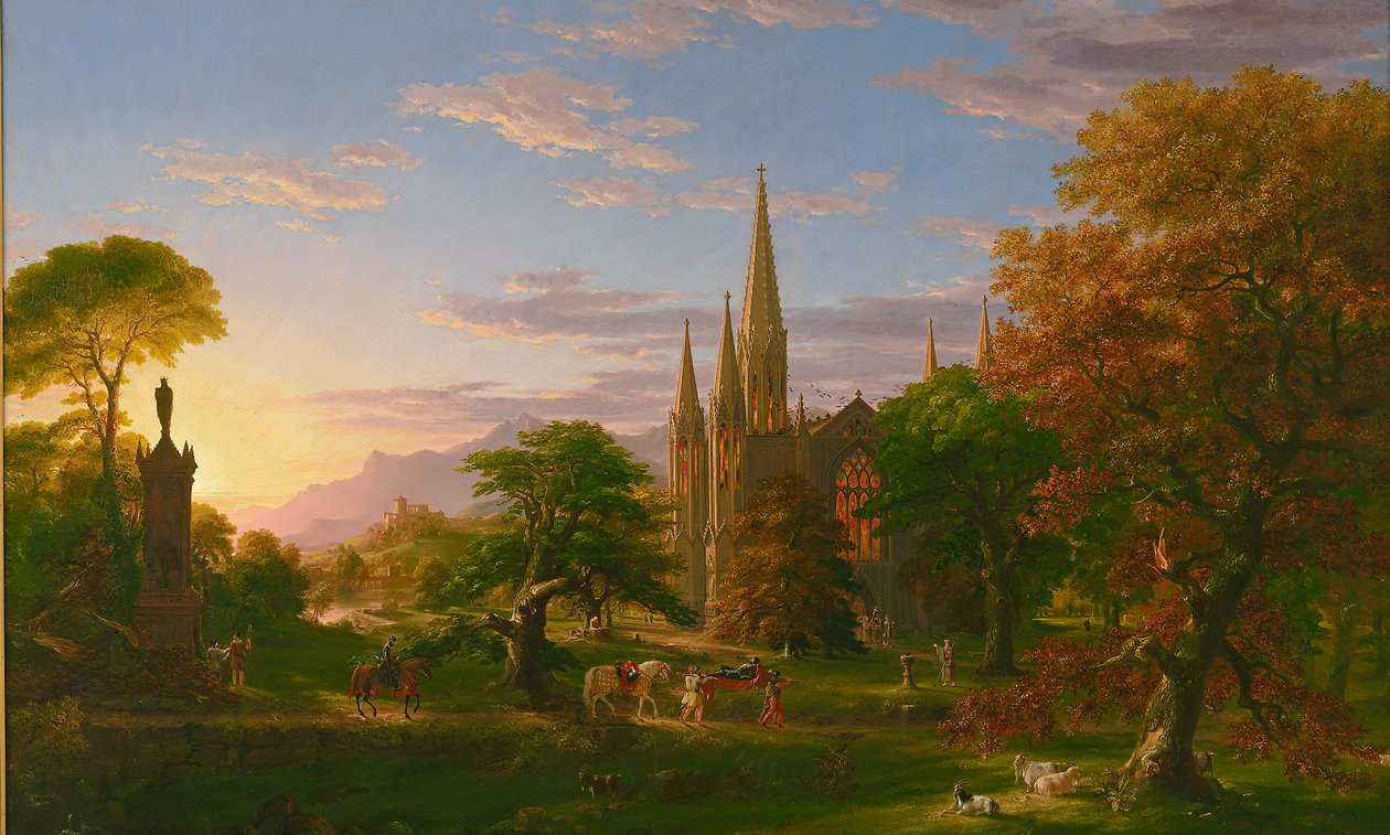 Návrat, 1837 od Thomas Cole