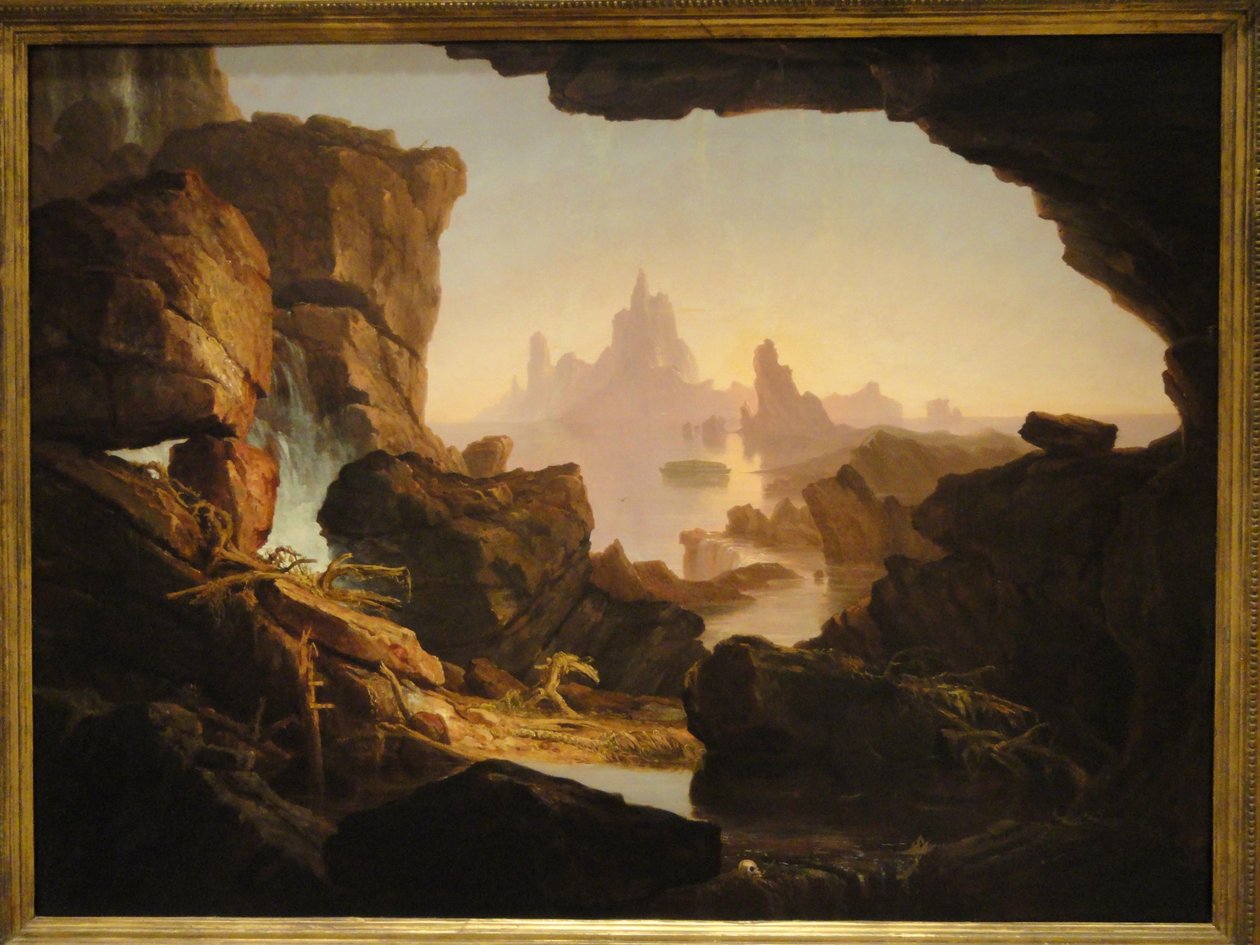 Útlum vod potopy od Thomas Cole