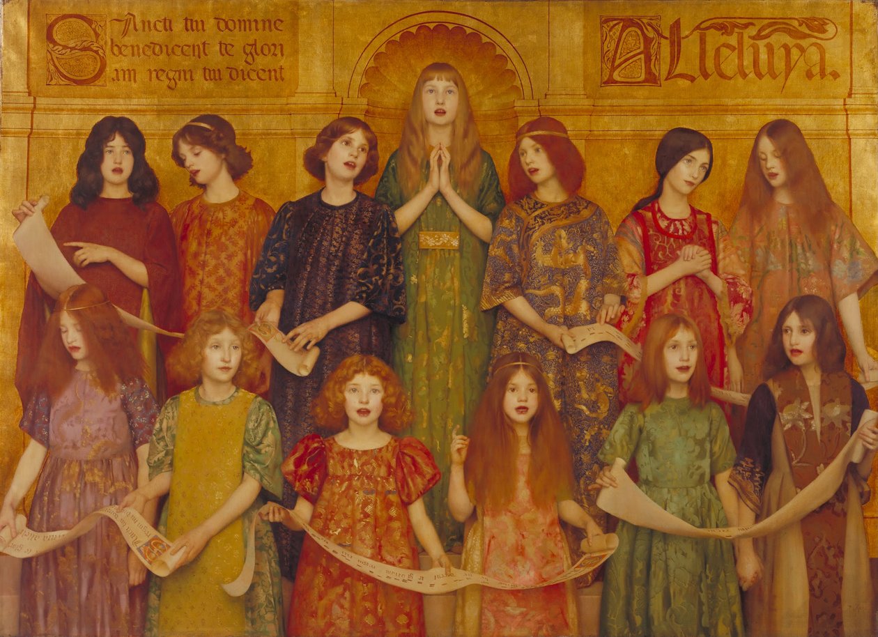 Aleluja od Thomas Cooper Gotch
