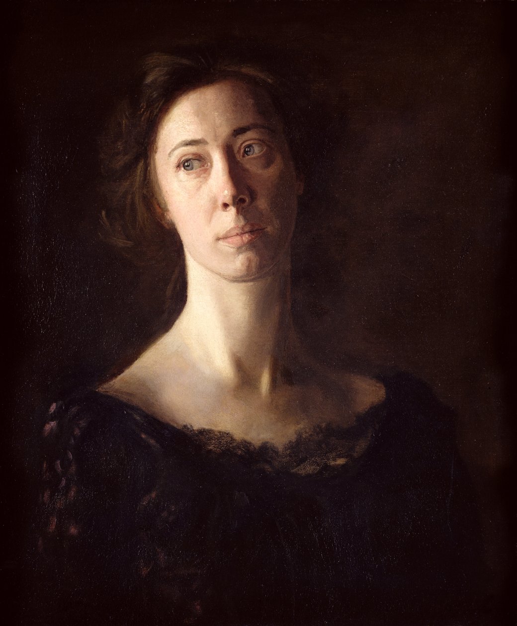 Portrét Clary J. Matherové od Thomas Eakins
