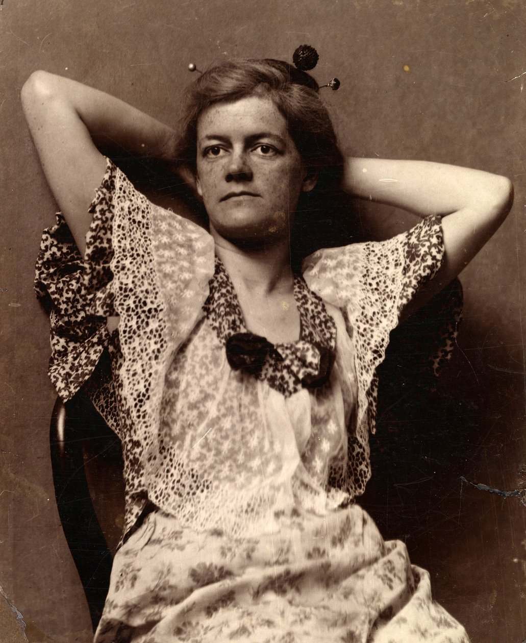 Portrét Thomas Eakins" švagrová, Elizabeth MacDowell Kenton, 1885 od Thomas Eakins