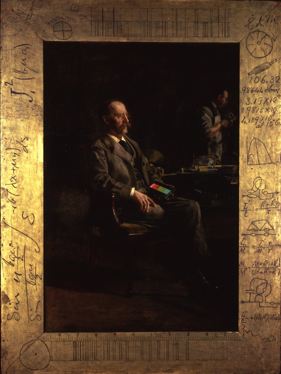 Profesor Henry A. Rowland, 1897 od Thomas Eakins