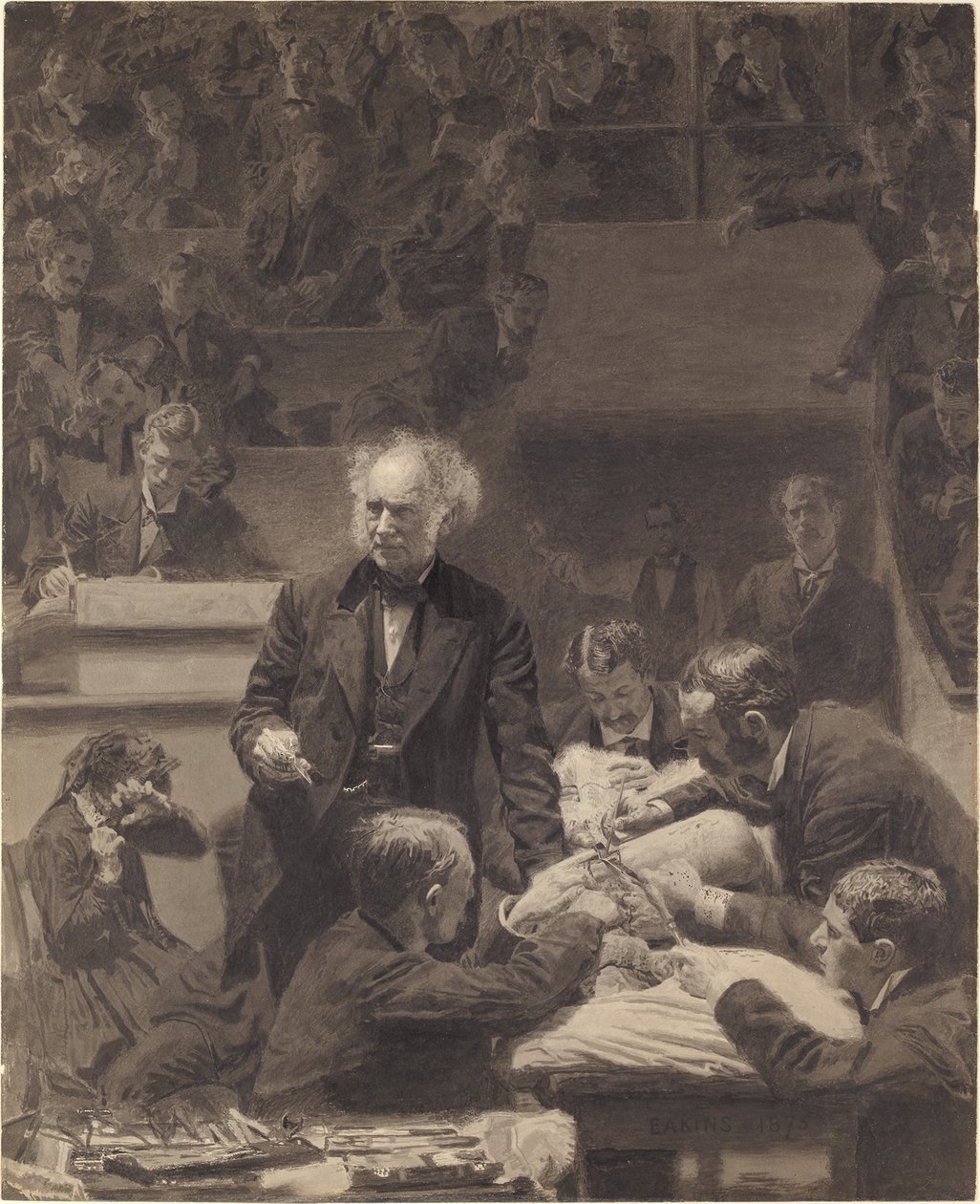 Gross Clinic, G91 od Thomas Eakins