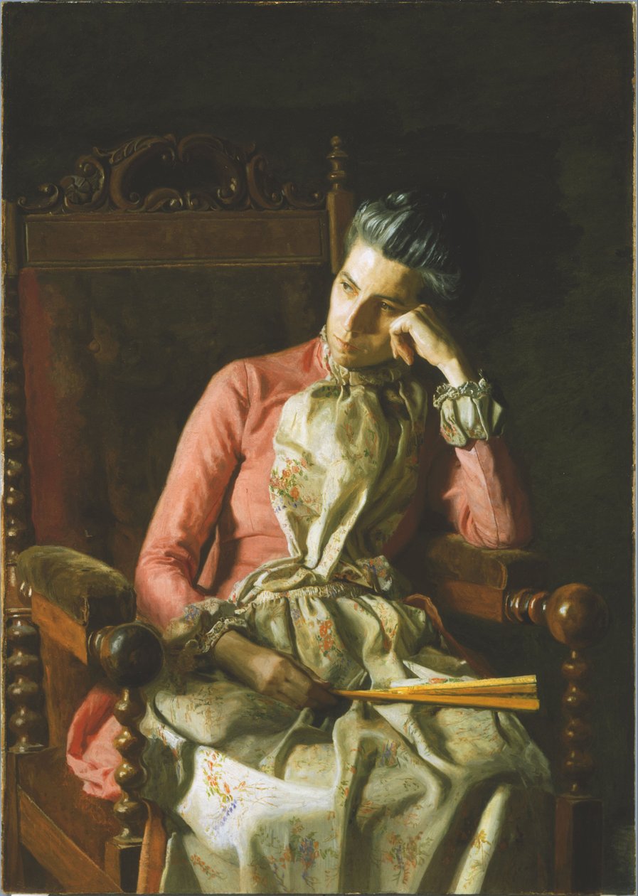 Slečna Amelia Van Buren od Thomas Eakins