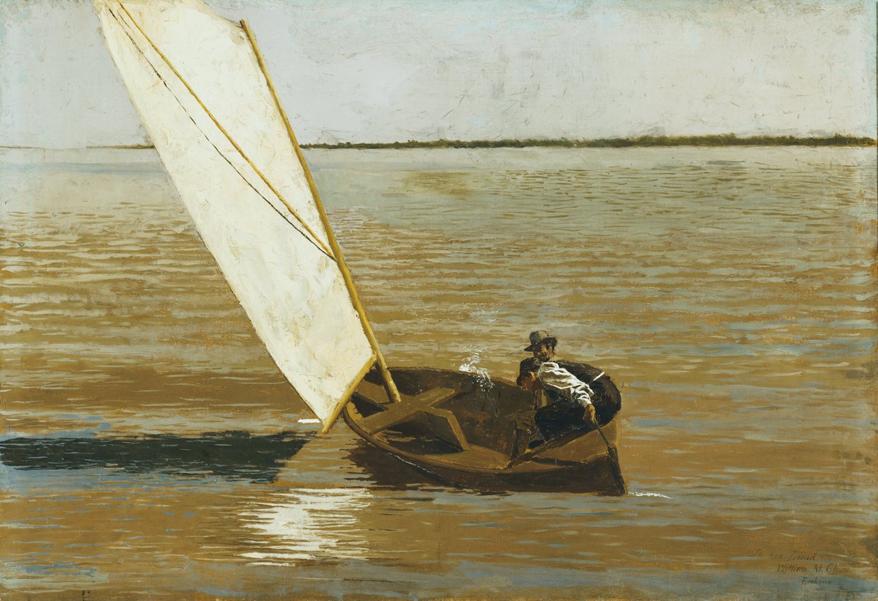 Plachtění od Thomas Eakins