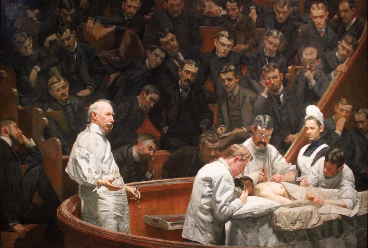 Klinika Agnew od Thomas Eakins