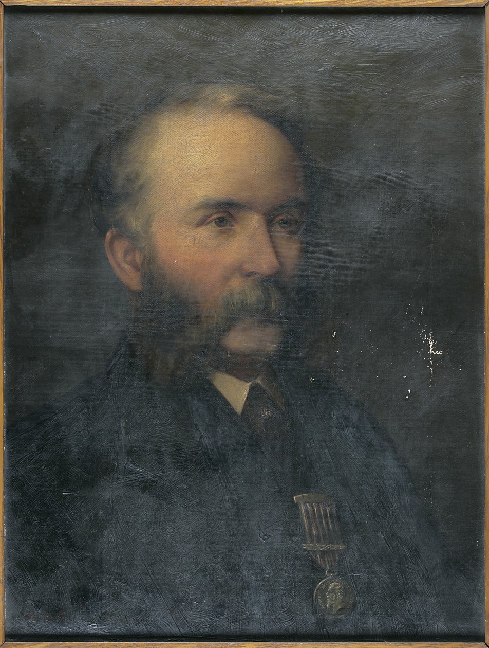 Portrét umělcova otce od Thomas Eyre Macklin