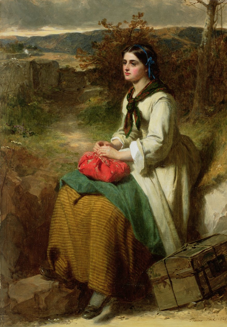 Lucys Flittin, 1864 od Thomas Faed