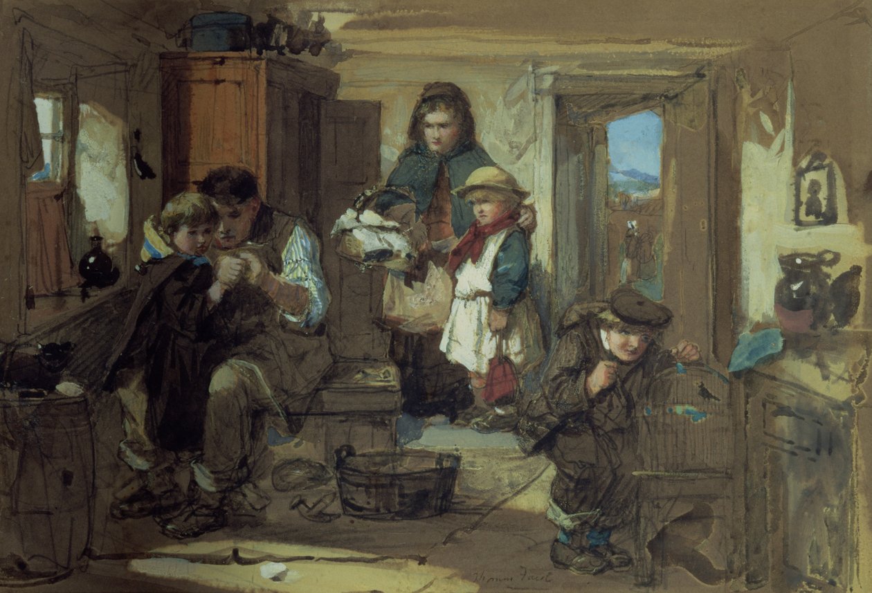Vidět je pryč od Thomas Faed
